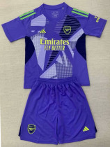 24/25 ARS Purple Goalkeeper Kids Soccer Jersey
