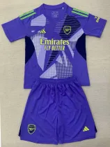 24/25 ARS Purple Goalkeeper Kids Soccer Jersey