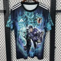 25/26 Japan NARUTO DragonPurple Blue Fans  Soccer Jersey火影忍者龙2