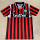 1994/1996 Man City Away Red Retro Soccer Jersey