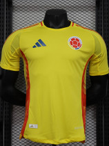2024 Colombia Home Player Version  Soccer Jersey