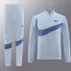 2024 NK Blue Grey Half Zip Sportswear # NB07(半拉链)