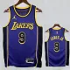 22/23 LAKERS BROWNIES # 9 Purple Flying Man Top Quality Hot Pressing NBA Jersey(飞人圆领)