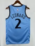 24/25 Clippers LEONARD # 2 City Edition Top Quality Hot Pressing NBA Jersey