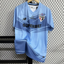 25/26 Sao Paulo Blue Goalkeeper  Fans Soccer Jersey