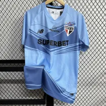 25/26 Sao Paulo Blue Goalkeeper  Fans Soccer Jersey