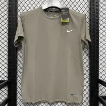 2025 T3334 NK khaki Men's T-shirt Top卡其色