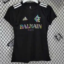 24/25 Flamengo Black  Women Soccer Jersey
