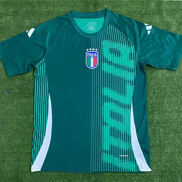 2024 Italy Green Training Shirts