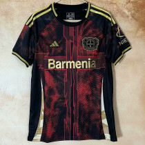 24/25 LeverKusen Red and Black Special Edition Fans Soccer Jersey