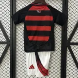 25/26 Flamengo Home Kids  Soccer Jersey
