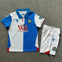 24/25 Blackburn Home  Kids Soccer Jersey