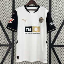 24/25 Valencia Home Fans Soccer Jersey