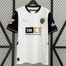 24/25 Valencia Home Fans Soccer Jersey
