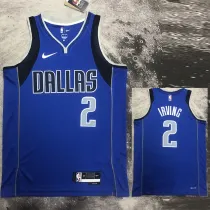 22/23 Dallas Mavericks IRVING #2 Blue Away Top Quality Hot Pressing NBA Jersey