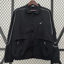 2024 New NK Black Windbreaker（黑色、白边线）