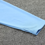 24/25 Man City Light Blue Printing Half Pull Tracksuit  (半拉链)