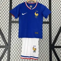 24/25 France Home Kids Soccer Jersey
