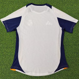 24/25 RMA White &Blue Player Version Training shirts(黄三边)