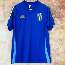 24/25 Italy Blue Polo Shirt