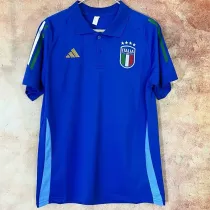 24/25 Italy Blue Polo Shirt