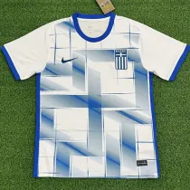 23/24 Greece Home Fans Soccer Jersey
