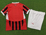 24/25 ACM Home  Player Version Kids Soccer Jersey(球员版）