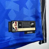 23/24 Magic McGRADY #1 Dark Blue Top Quality Hot Pressing NBA Jersey (Retro Logo)(V领)