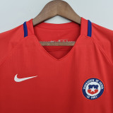 1998 Chile Home Retro  Soccer Jersey （98小字）