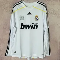 2009/2010 RMA Home Long Sleeve Retro Soccer Jersey (长袖)