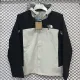 24/25 F701 TNF Black & White Single Layer Hooded Windbreaker (连帽）