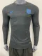 25/26  England Away  Player Version Long Sleeve Soccer Jersey带星