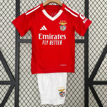 24/25  Benfica Home  Kids Soccer Jersey