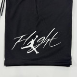 24/25 New JOR Black Cotton shorts(M16、飞人标、全棉)