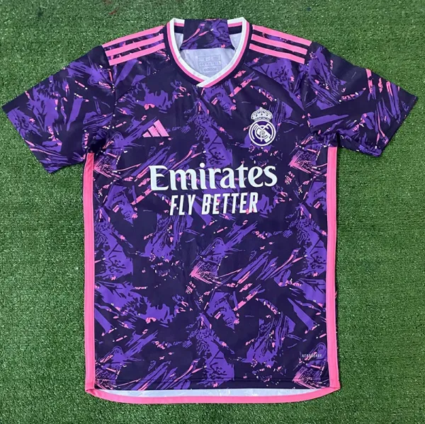 24/25 RMA Black Purple Special Edition Training Shirts