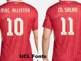 24/25 LIV Home Kids Soccer Jersey