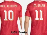 24/25 LIV Home Kids Player Version Soccer Jersey (球员童装）