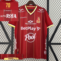 24/25 Tolima Deportes Home Fans Soccer Jersey 托利马体育