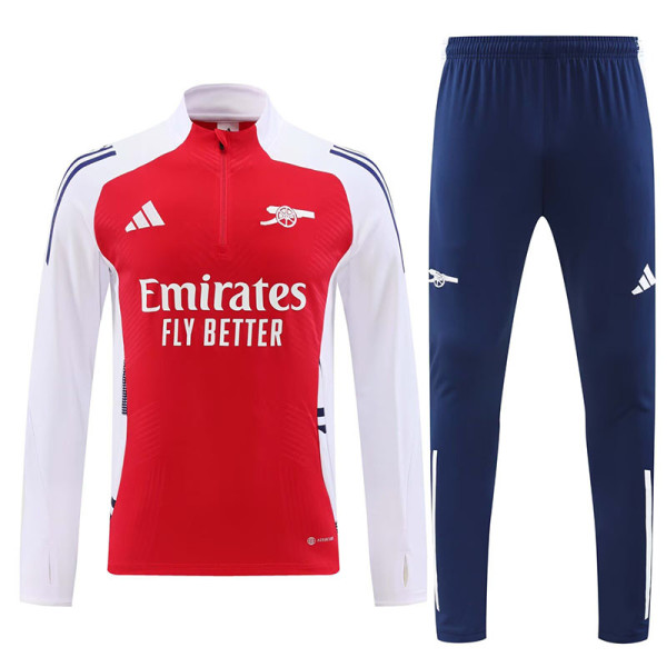 24/25 ARS Red Player version Half Pull Tracksuit  (球员版、半拉链)