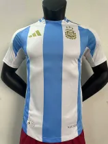 24/25 Argentina Home  Player Version Soccer Jersey