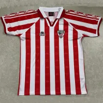 1997/1998  Bilbao Home 100th Anniversary Edition Retro Soccer Jersey