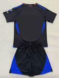 25/26 San Jose Earthquakes  Home Kids Soccer Jersey(带章）