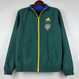 23/24 Boca Blue & Green Double Sided Windbreaker (双面风衣)