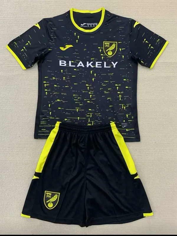 24/25 Norwich Away Kids Soccer Jersey