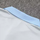 24/25 TOT White Grey Polo Collar Pants Set(C1116)
