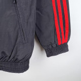 23/24 River Plate Black & Red Double Sided Windbreaker (双面风衣)