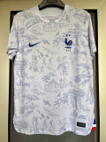 22/23 France Away 1:1 World Cup Fans Soccer Jersey