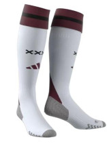 24/25  Ajax Third White Fans socks(二客）