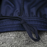 24/25 RMA Royal Blue& Blue sleeves  Half Pull Tracksuit  (白蓝袖半拉链)