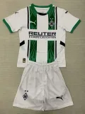24/25 Monchengladbach Home Kids  Soccer Jersey